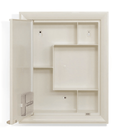 Nilkamal Plastic Wall Mount Cabinet  (Finish Color - Ivory, DIY(Do-It-Yourself)) - Image 2